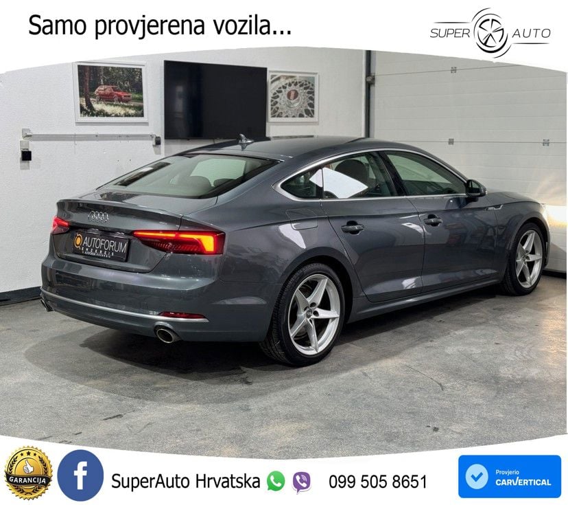 Audi A5 Sportback 40 TFSI (190 KS) S tronic