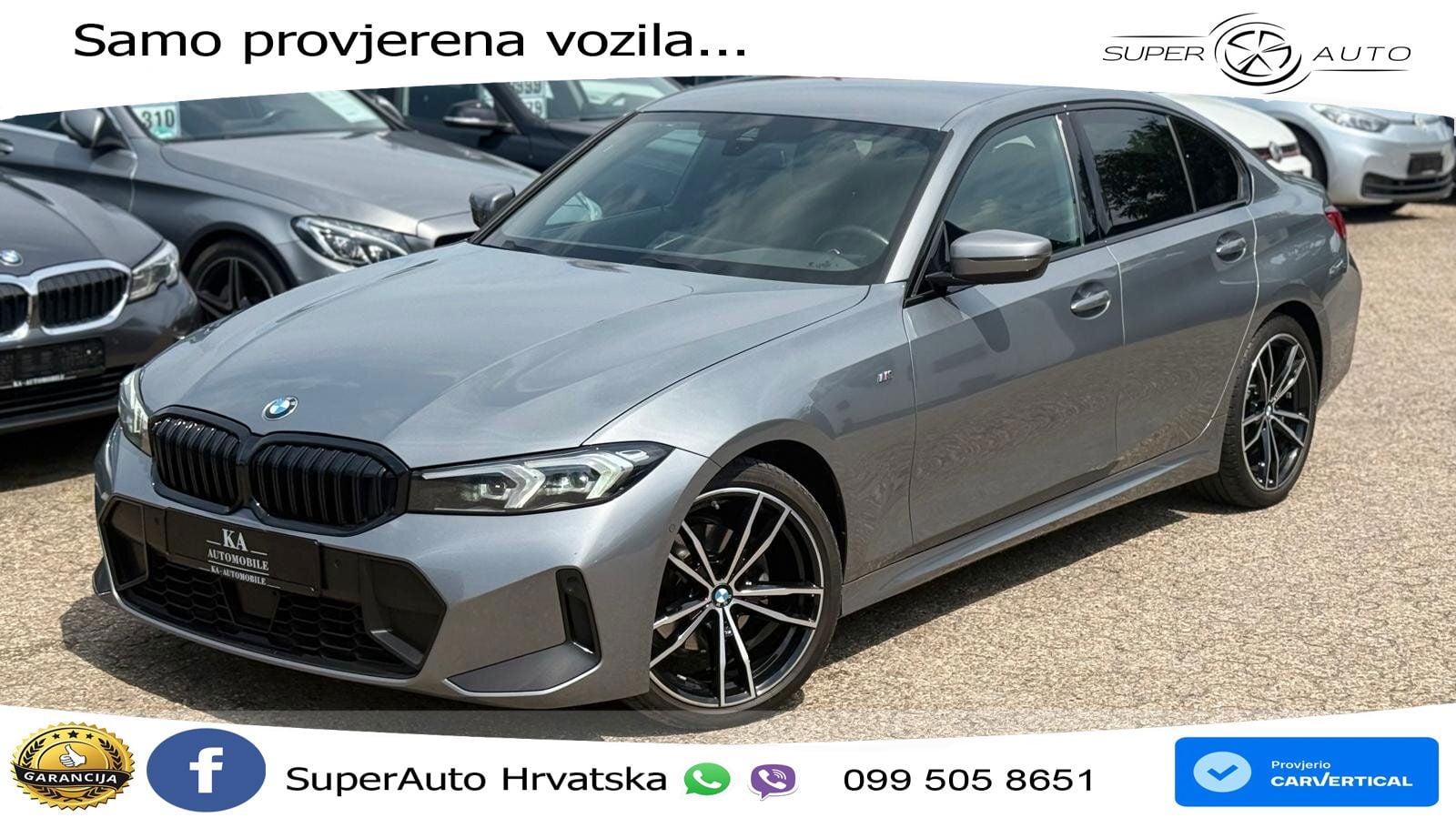 BMW 320d (190 KS) xDrive Steptronic M Sport LED+GR SJED+ACC