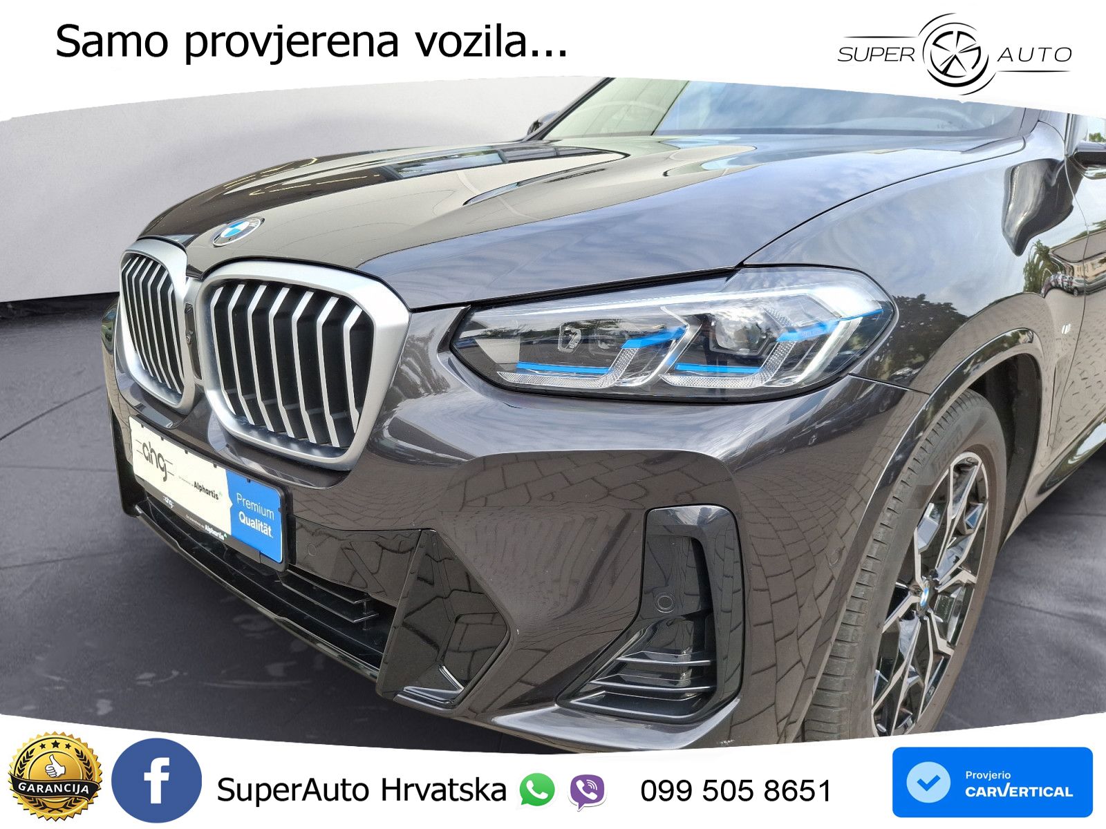 BMW X3 20d xDrive Steptronic M Sport LED+GR SJED+ACC