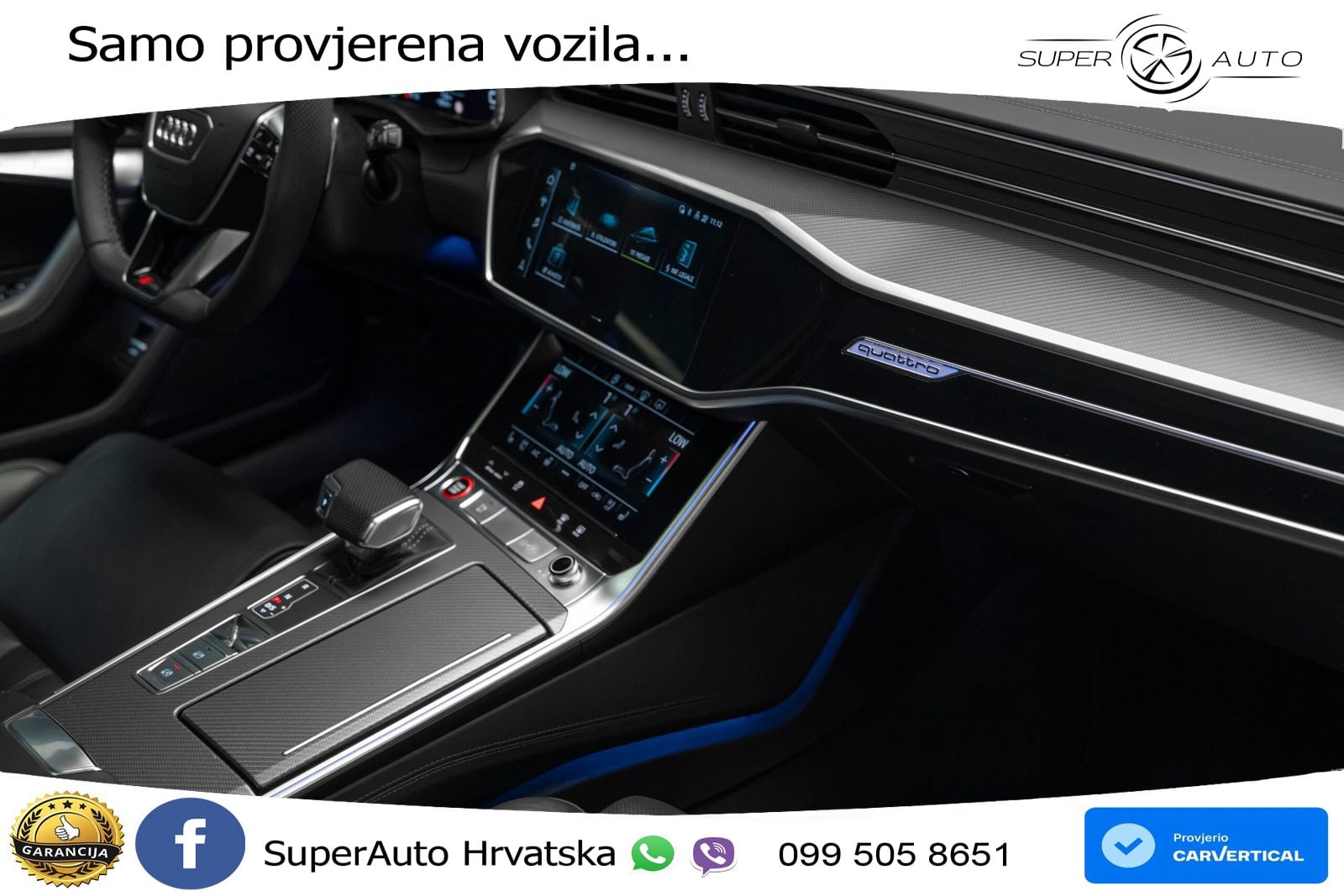 Audi RS6 Avant 4.0 TFSI V8 (600 KS) quattro Tiptronic LED+GR SJED+ACC