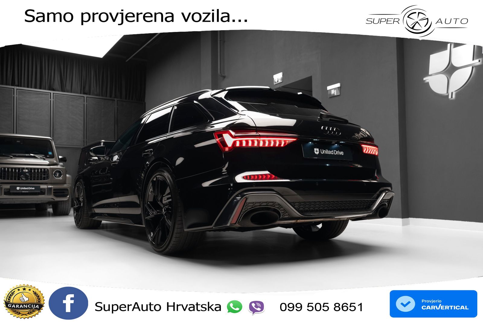 Audi RS6 Avant 4.0 TFSI V8 (600 KS) quattro Tiptronic LED+GR SJED+ACC