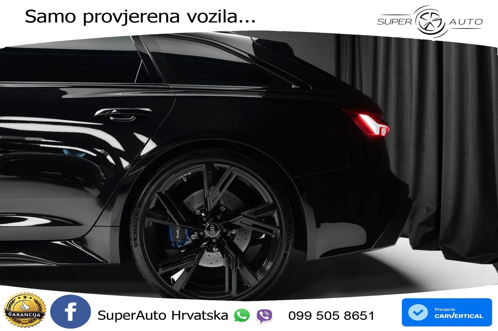 Audi RS6 Avant 4.0 TFSI V8 (600 KS) quattro Tiptronic LED+GR SJED+ACC