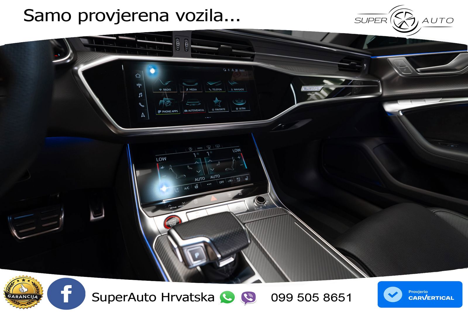 Audi RS6 Avant 4.0 TFSI V8 (600 KS) quattro Tiptronic LED+GR SJED+ACC