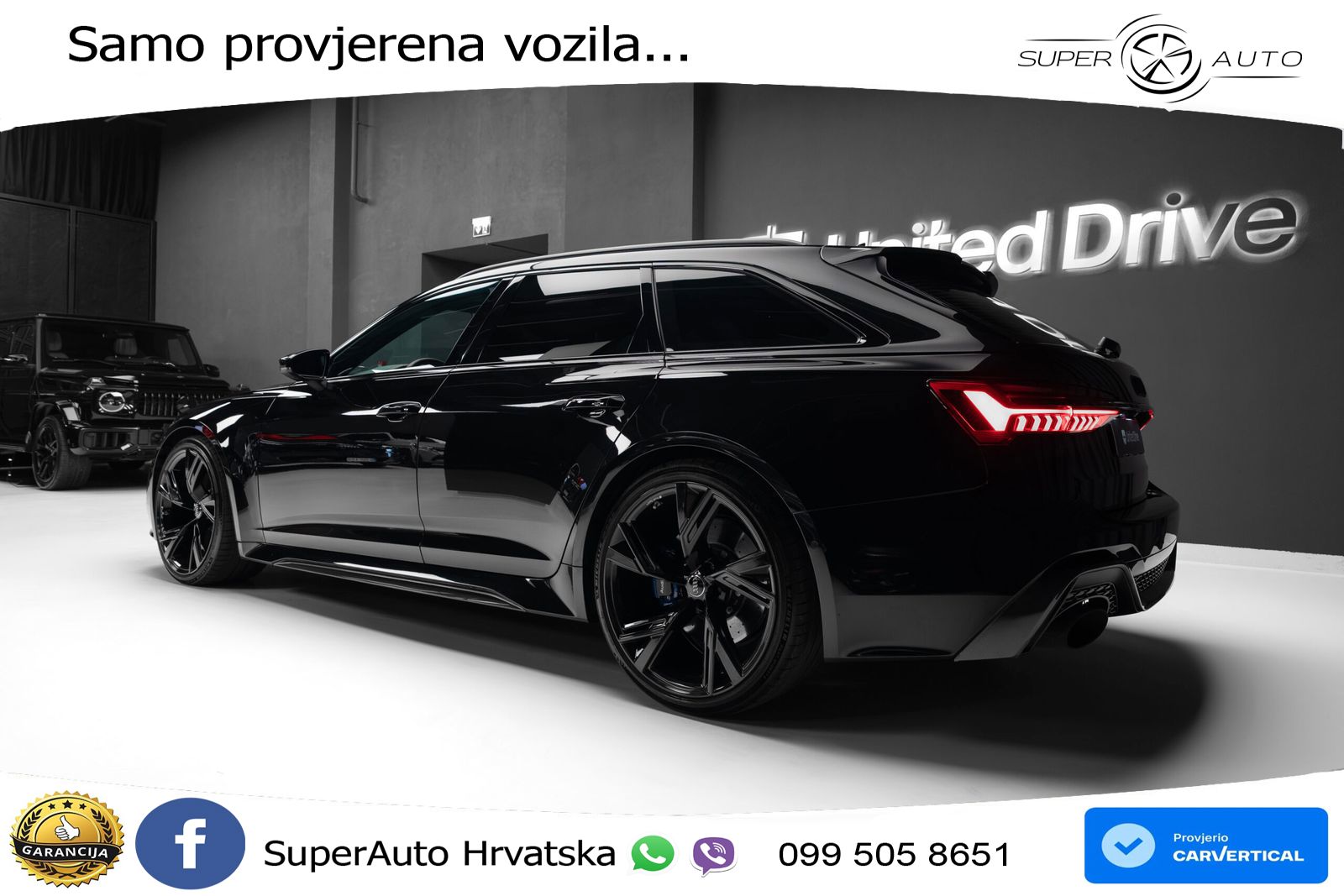 Audi RS6 Avant 4.0 TFSI V8 (600 KS) quattro Tiptronic LED+GR SJED+ACC