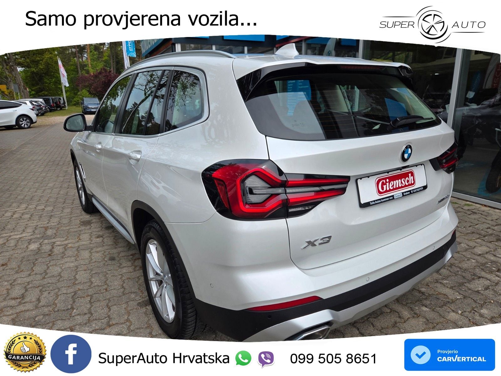BMW X3 20d xDrive Steptronic LED+GR SJED+ACC