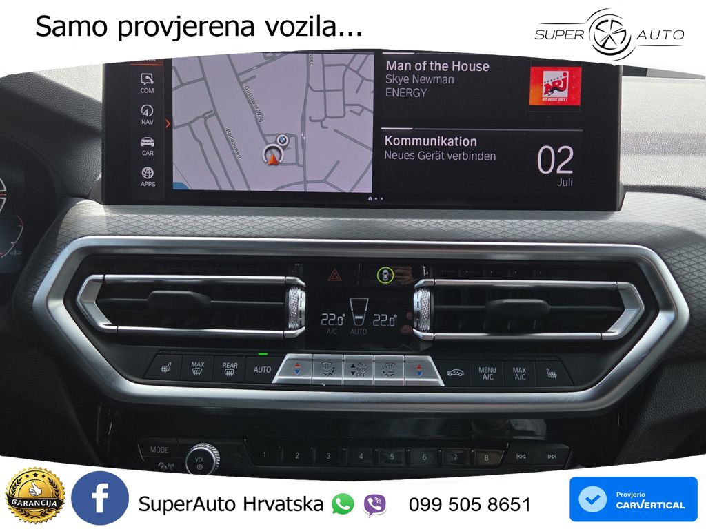 BMW X3 20i xDrive Steptronic M Sport LED+GR SJED+ACC