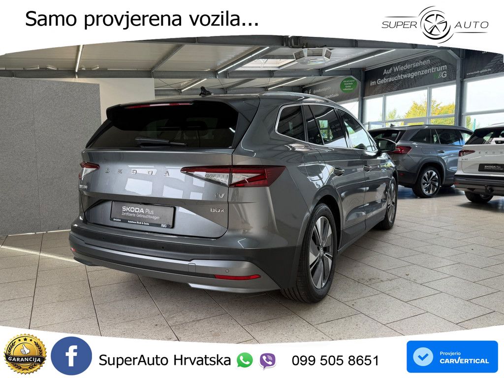 Škoda Enyaq iV 80x 82 kWh (265 KS) AWD Loft LED+GR SJED+ACC