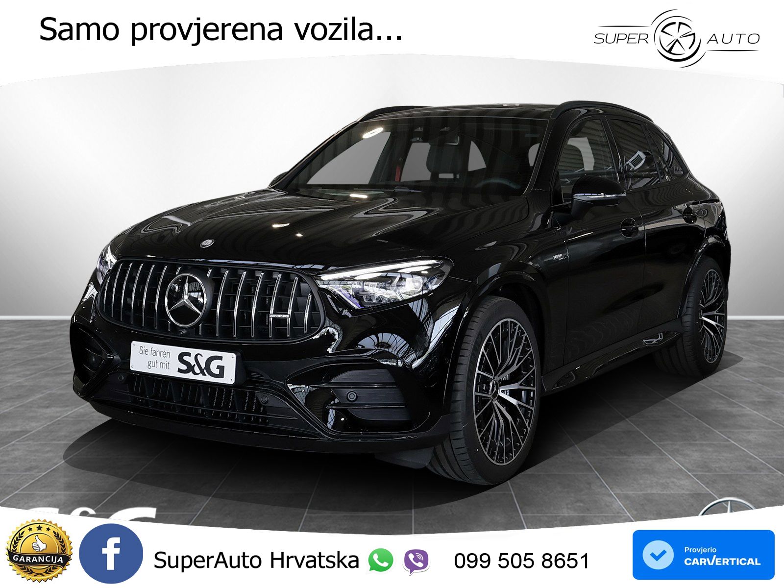 Mercedes AMG GLC 53 (449 KS) 4MATIC+ AMG SPEEDSHIFT TCT 9G ACC+GR SJED+360+PANO