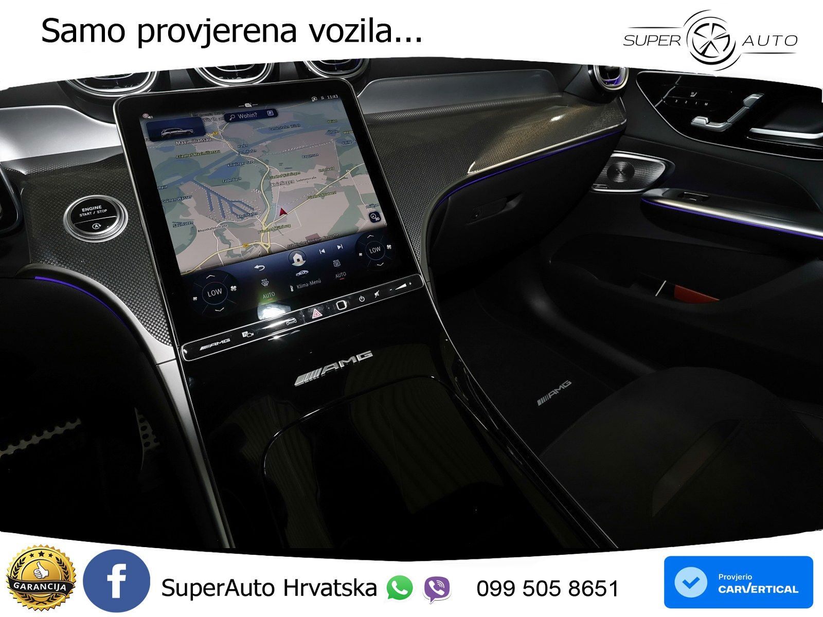 Mercedes AMG GLC 53 (449 KS) 4MATIC+ AMG SPEEDSHIFT TCT 9G ACC+GR SJED+360+PANO