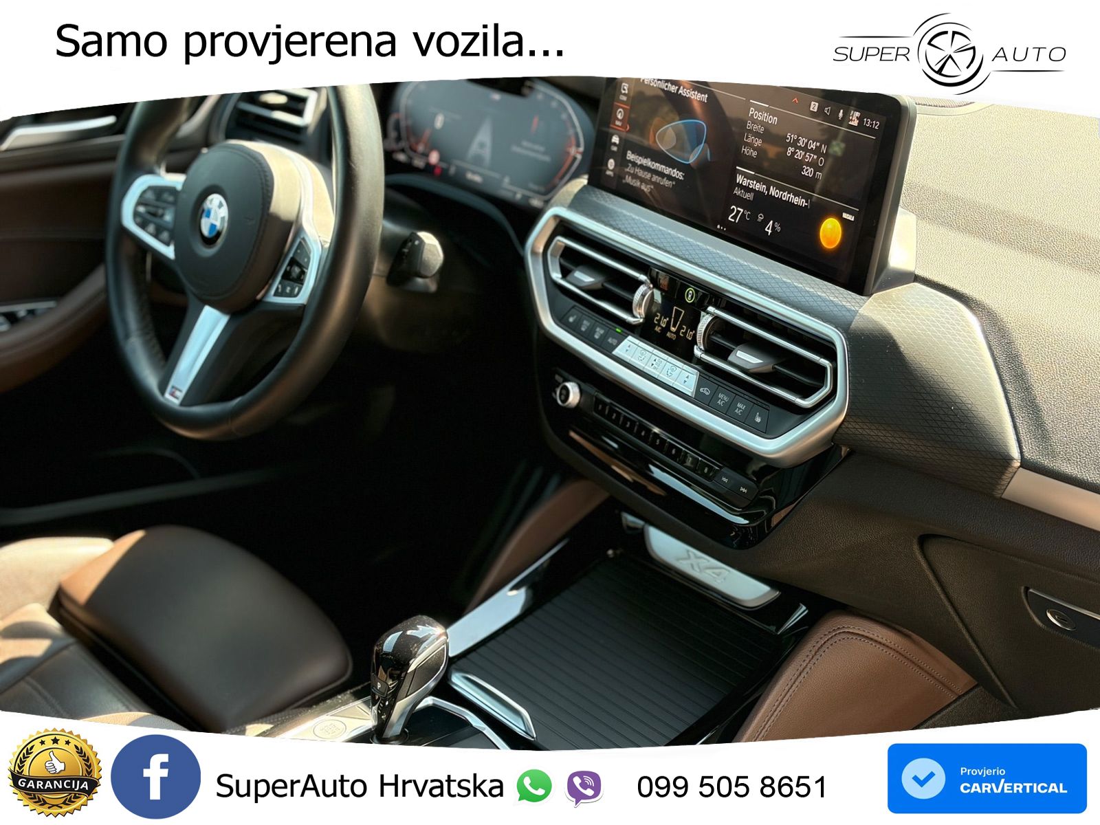 BMW X4 30d (286 KS) xDrive Steptronic M Sport LED+GR SJED+ACC