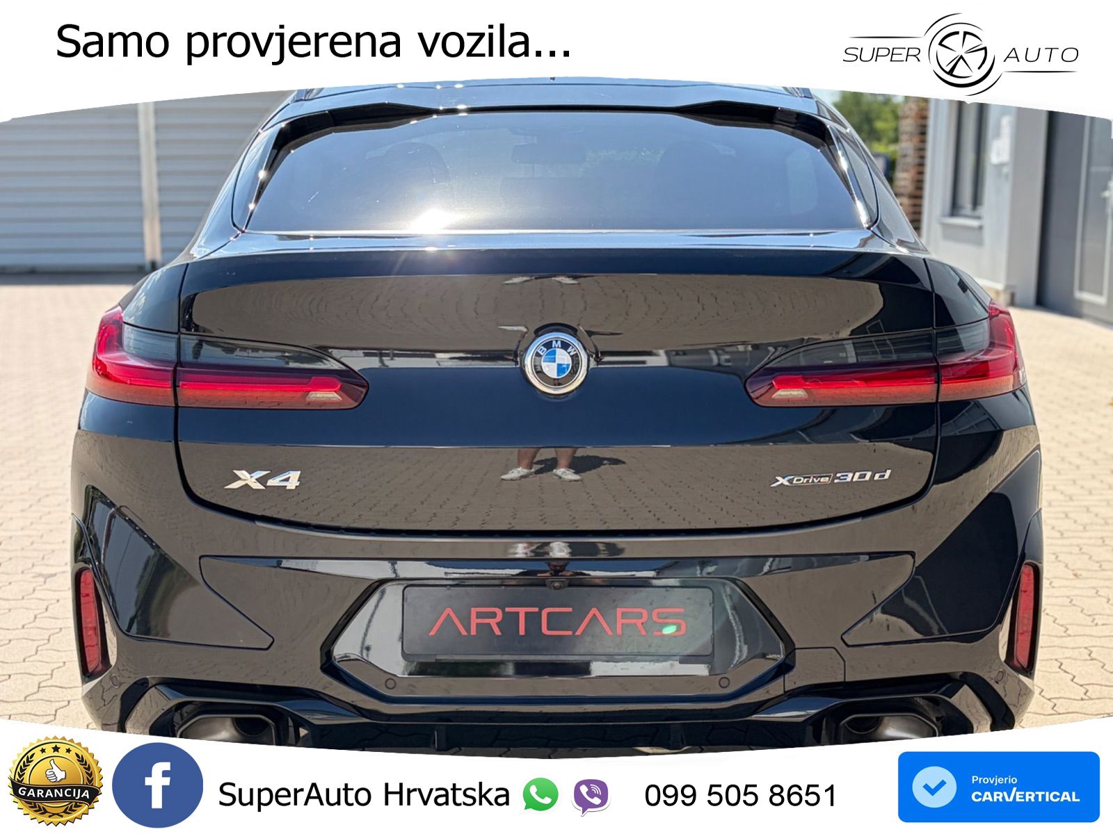BMW X4 30d (286 KS) xDrive Steptronic M Sport LED+GR SJED+ACC