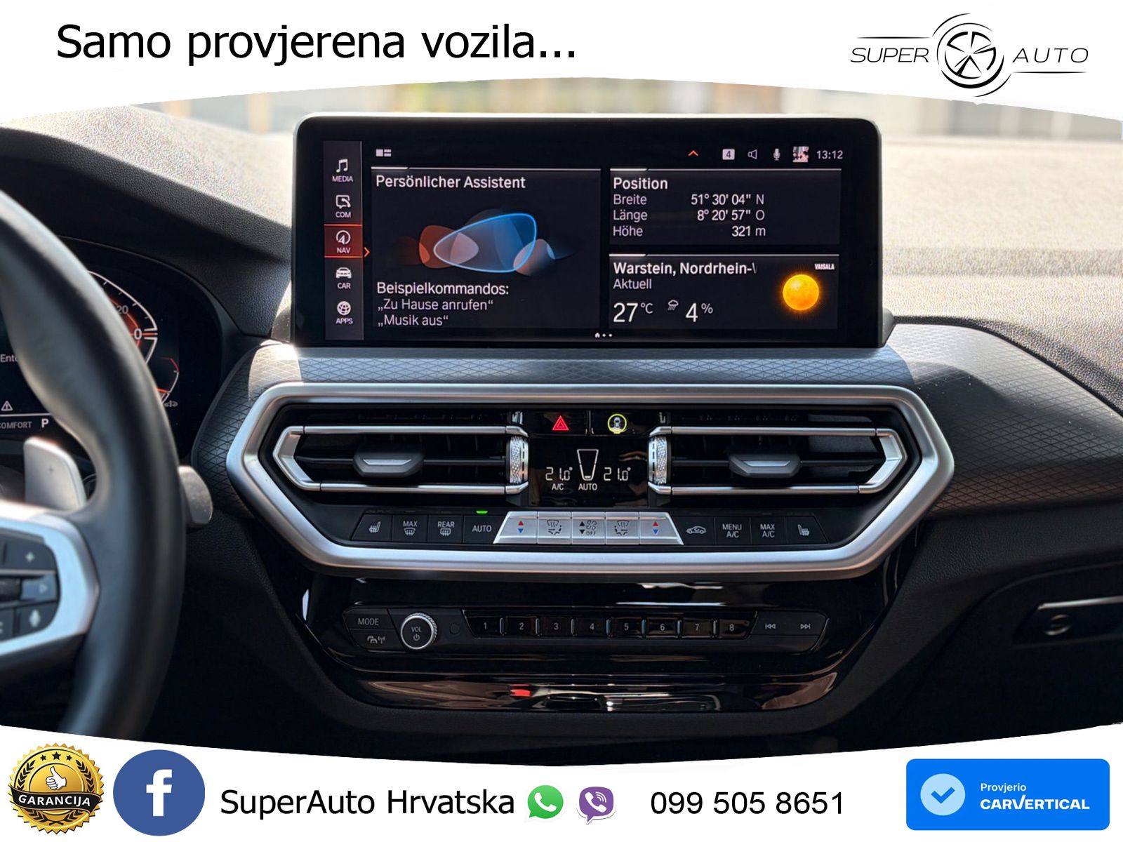 BMW X4 30d (286 KS) xDrive Steptronic M Sport LED+GR SJED+ACC