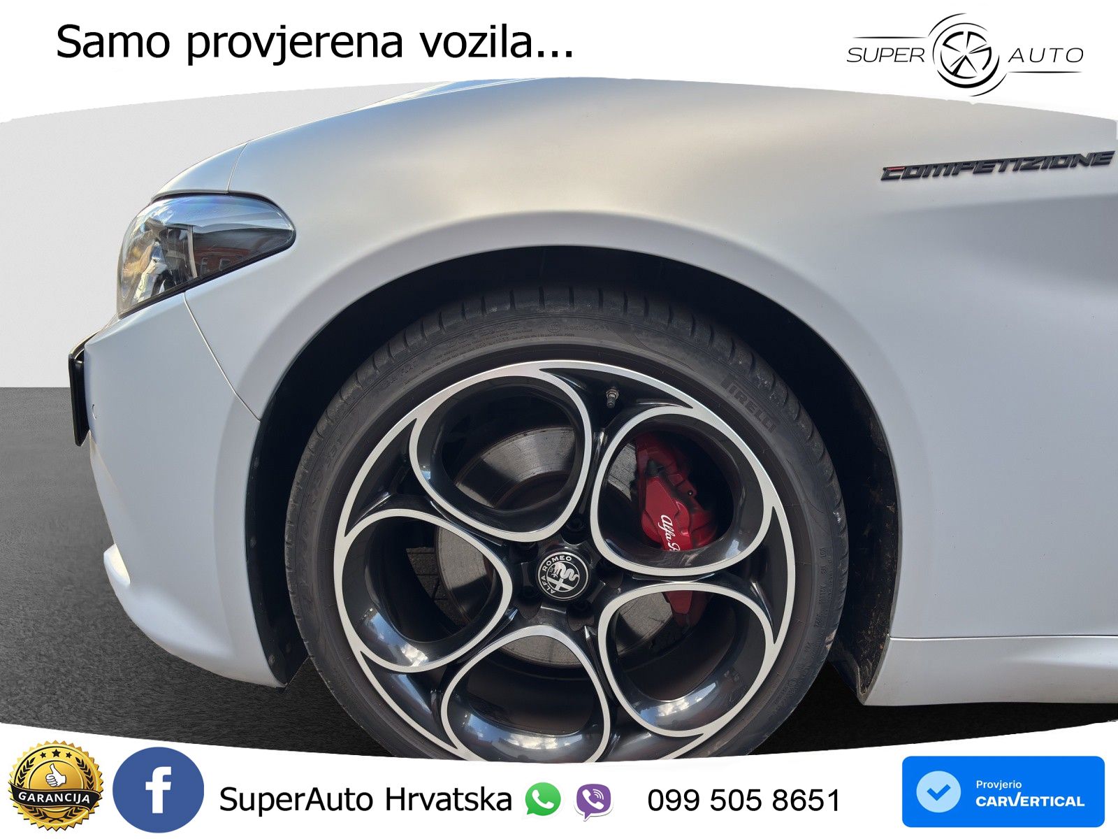 Alfa Romeo Giulia 2.2 MultiJet II (210 KS) Q4 Automatic LED+GR SJED+ACC