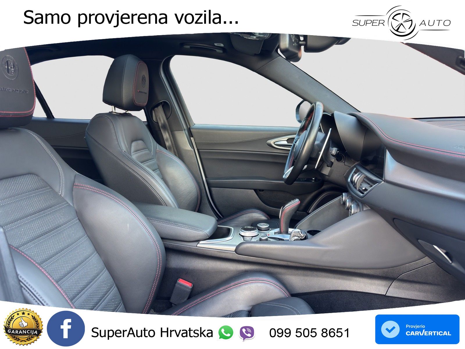 Alfa Romeo Giulia 2.2 MultiJet II (210 KS) Q4 Automatic LED+GR SJED+ACC