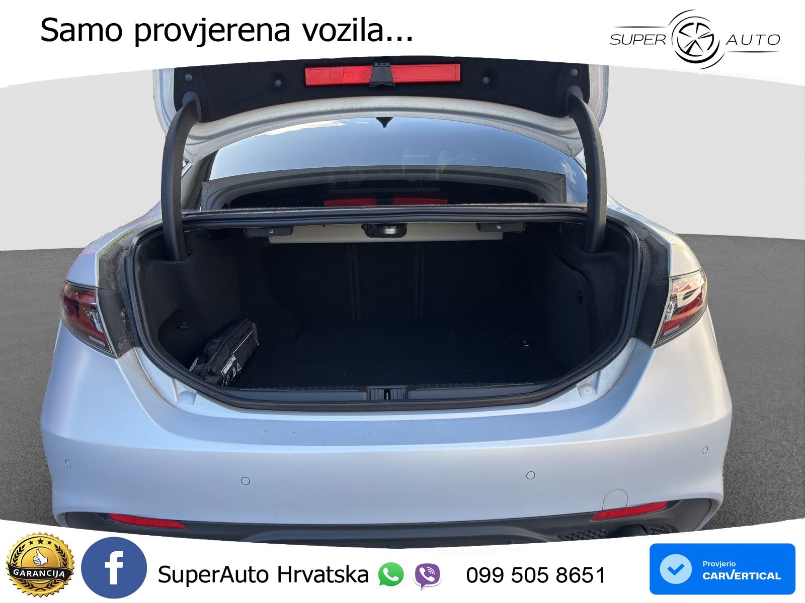 Alfa Romeo Giulia 2.2 MultiJet II (210 KS) Q4 Automatic LED+GR SJED+ACC