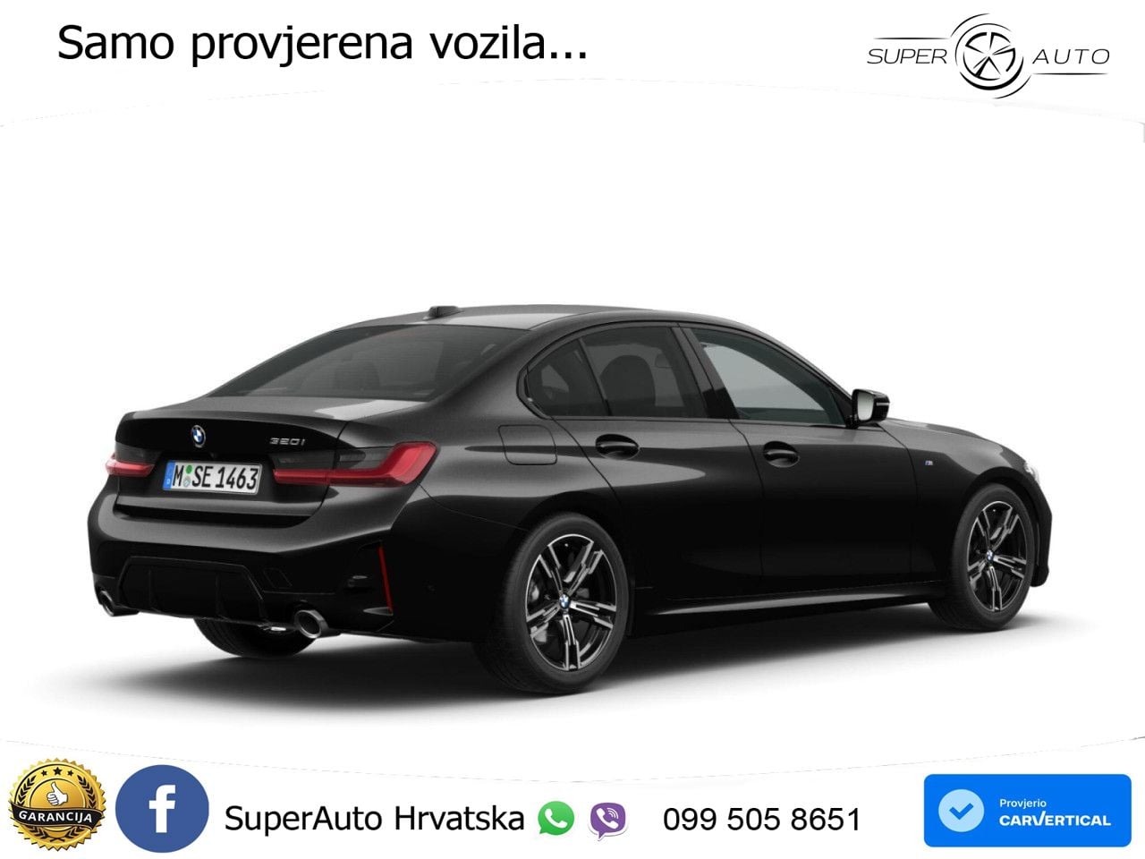 BMW 320i (184 KS) Steptronic M Sport LED+GR SJED+ACC