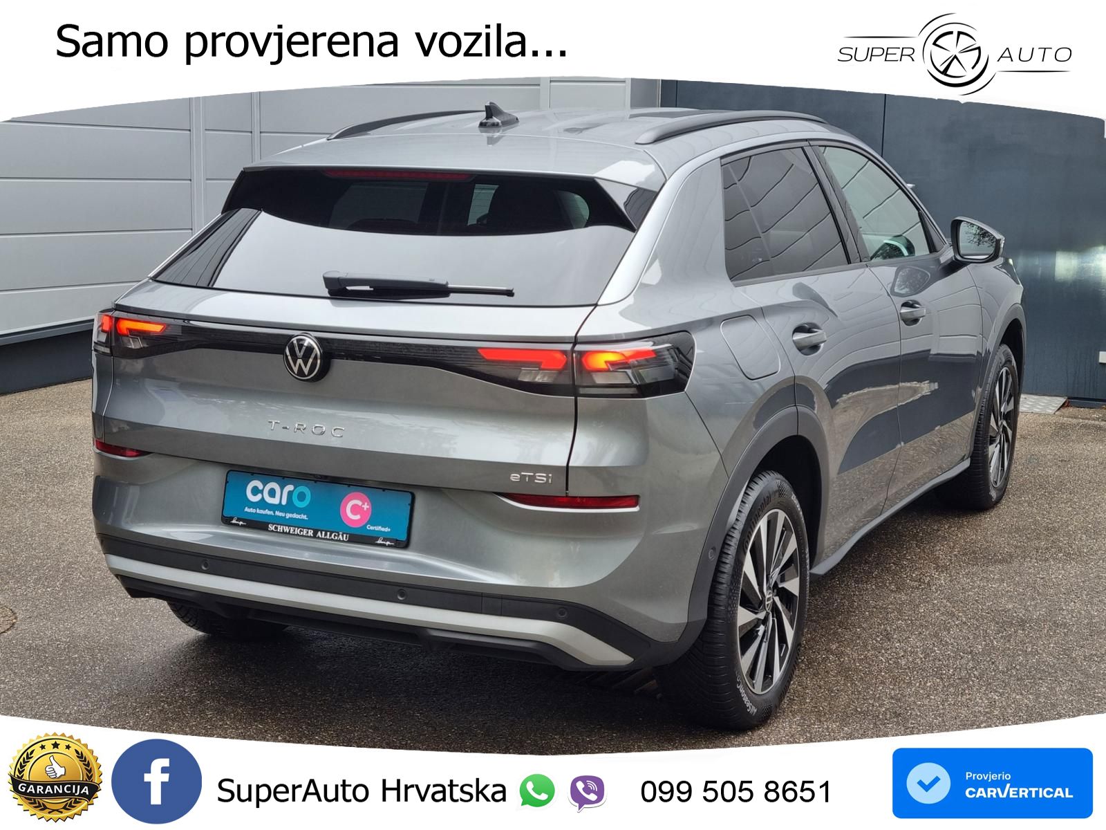 Volkswagen T-Roc 1.5 eTSI (116 KS)  DSG LED+GR SJED+ACC