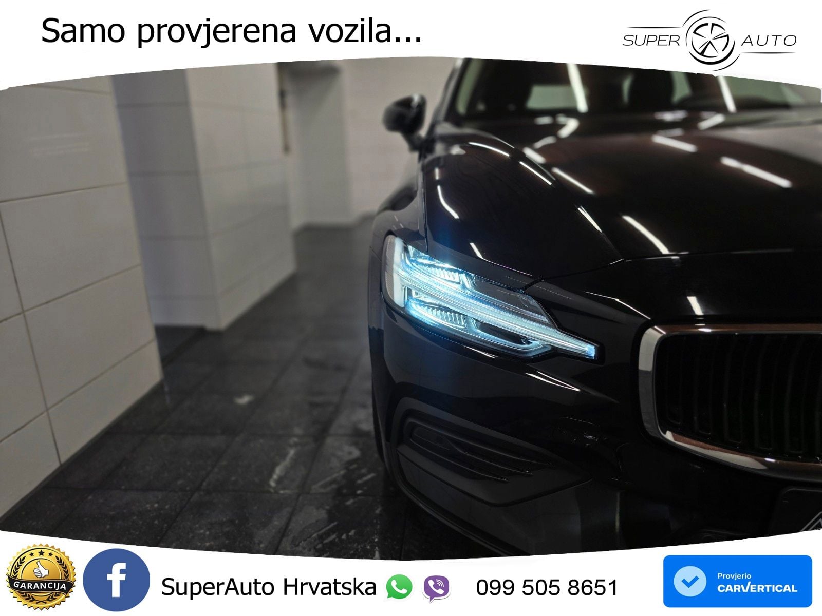 Volvo V60 2.0 B3 DCT LED+GR SJED+ACC