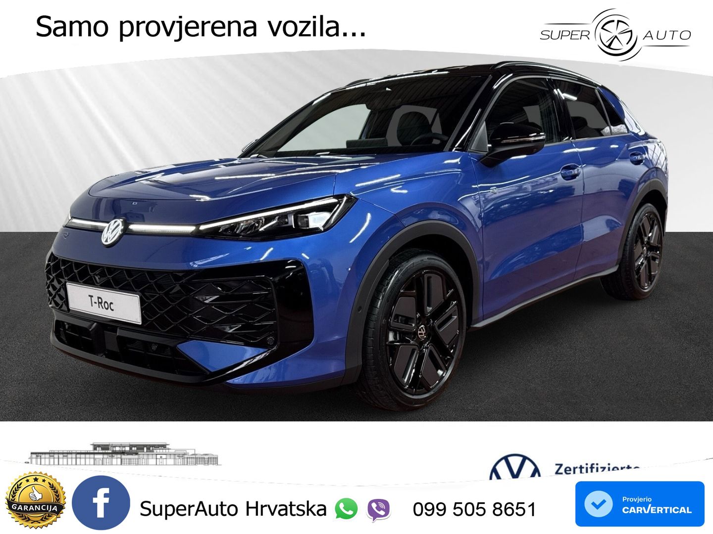 Volkswagen T-Roc II 1.5 eTSI (150 KS)  DSG LED+GR SJED+ACC