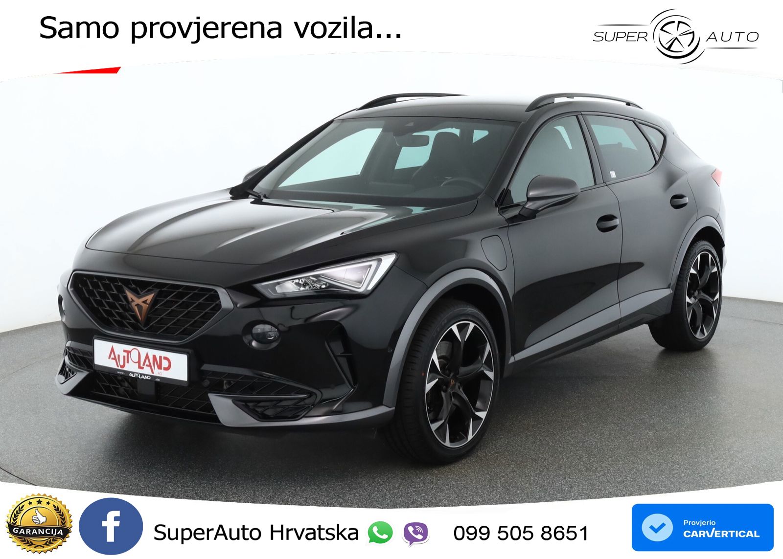 Cupra Formentor 1.4 TSI (245 KS) e-Hybrid DSG VZ LED+ACC