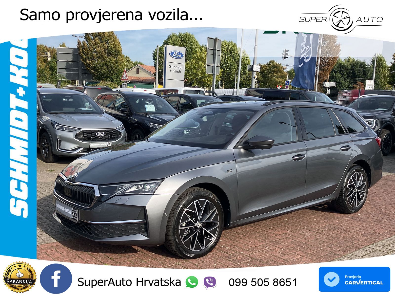 Škoda Octavia Combi 2.0 TDI (150 KS) DSG LED+GR SJED+ACC