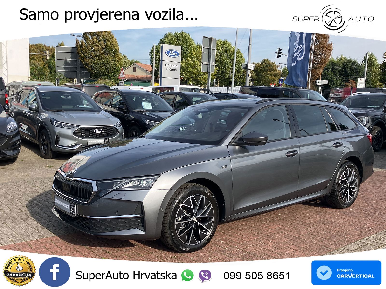 Škoda Octavia Combi 2.0 TDI (150 KS) DSG LED+GR SJED+ACC