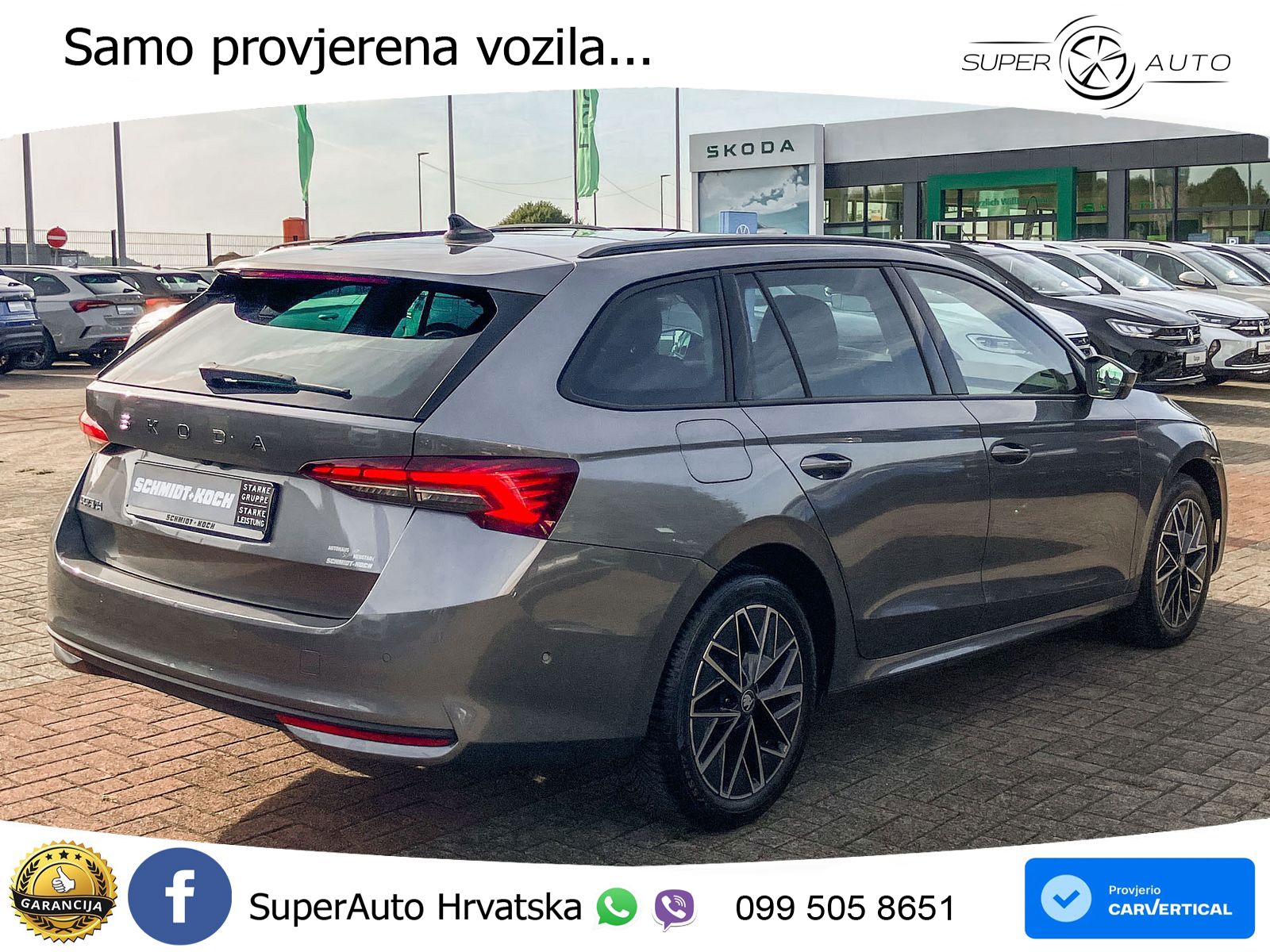 Škoda Octavia Combi 2.0 TDI (150 KS) DSG LED+GR SJED+ACC