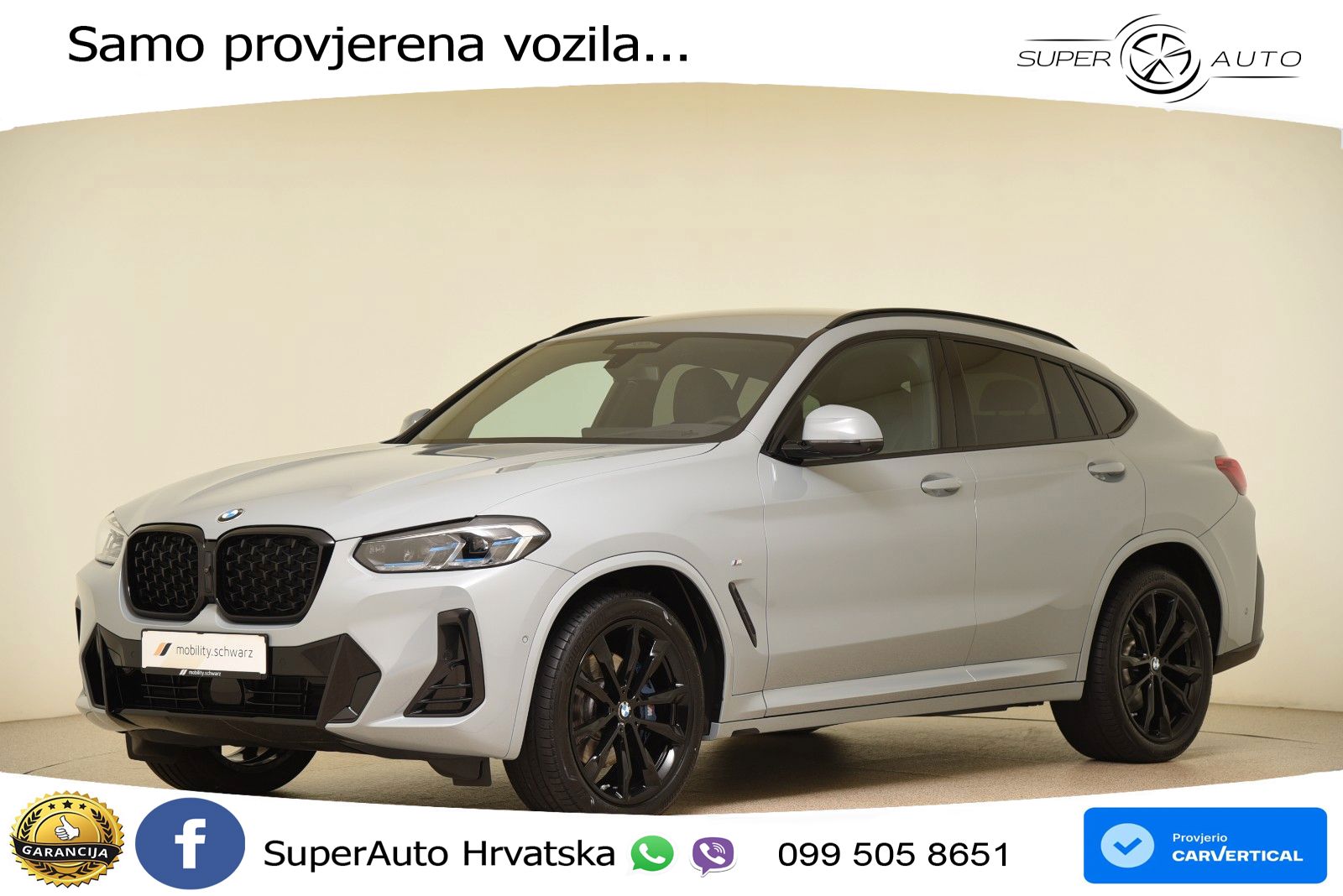 BMW X4 30d (286 KS) xDrive Steptronic M Sport LED+GR SJED+ACC