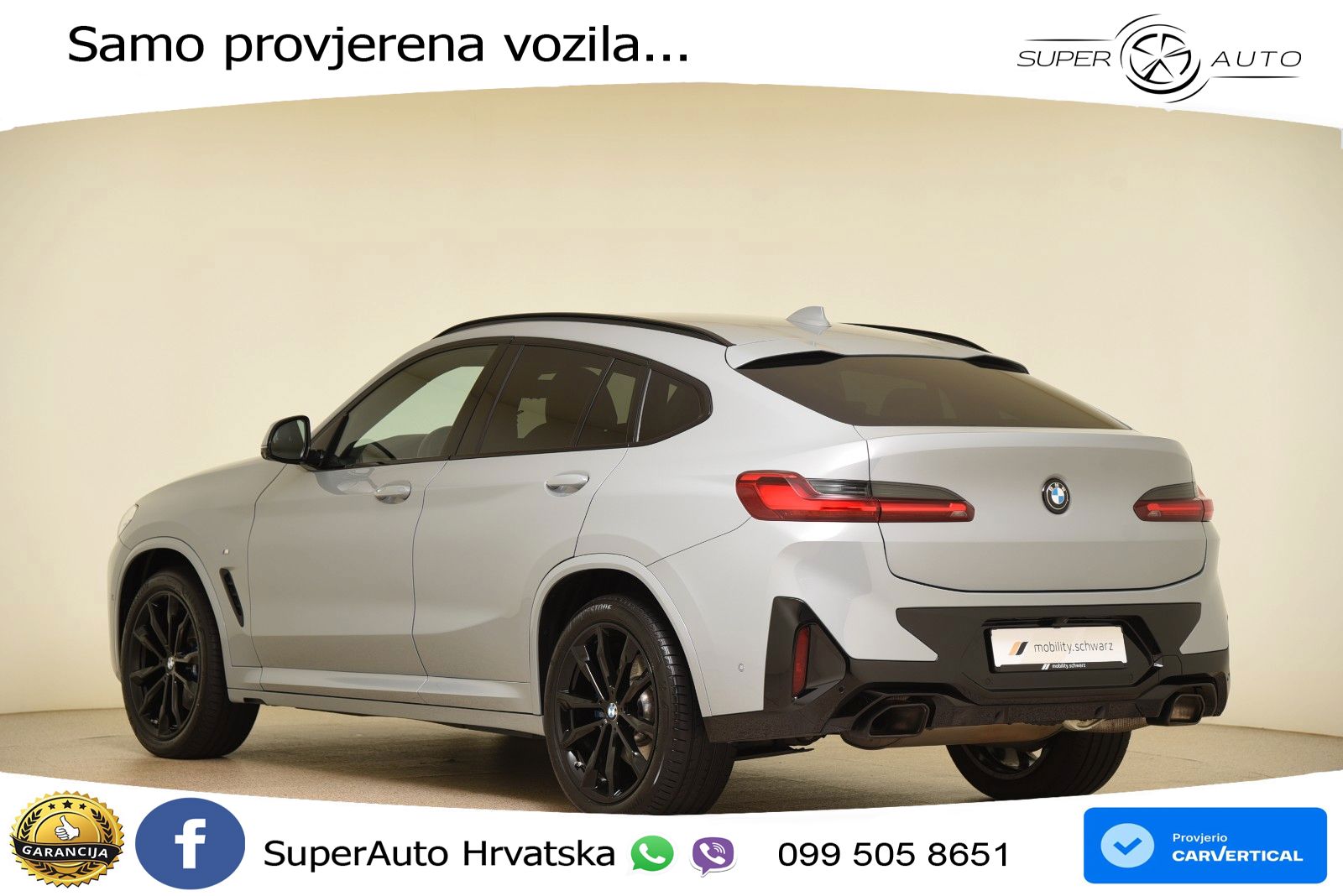 BMW X4 30d (286 KS) xDrive Steptronic M Sport LED+GR SJED+ACC