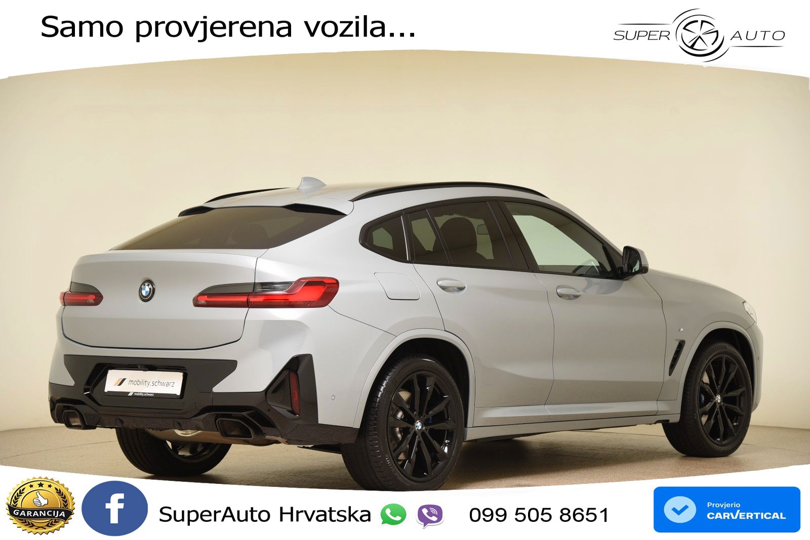 BMW X4 30d (286 KS) xDrive Steptronic M Sport LED+GR SJED+ACC