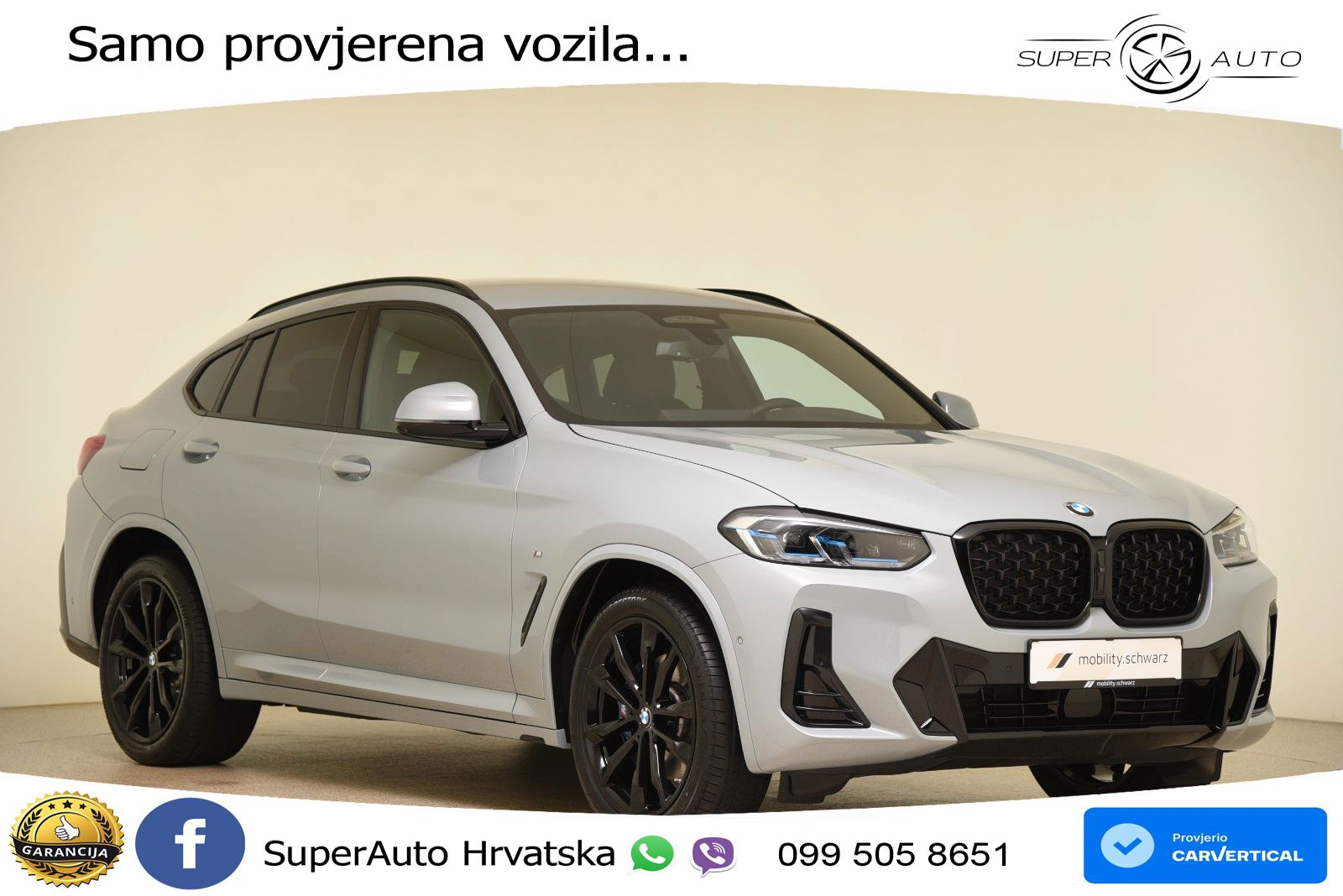 BMW X4 30d (286 KS) xDrive Steptronic M Sport LED+GR SJED+ACC