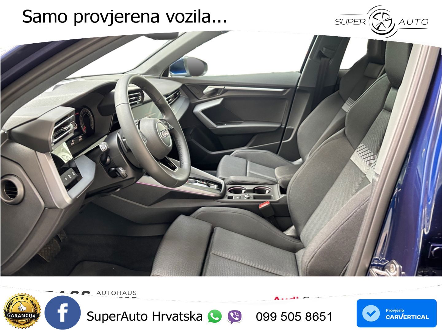 Audi A3 Sportback 30 TFSI (116 KS) Mild Hybrid S tronic LED+GR SJED+ACC