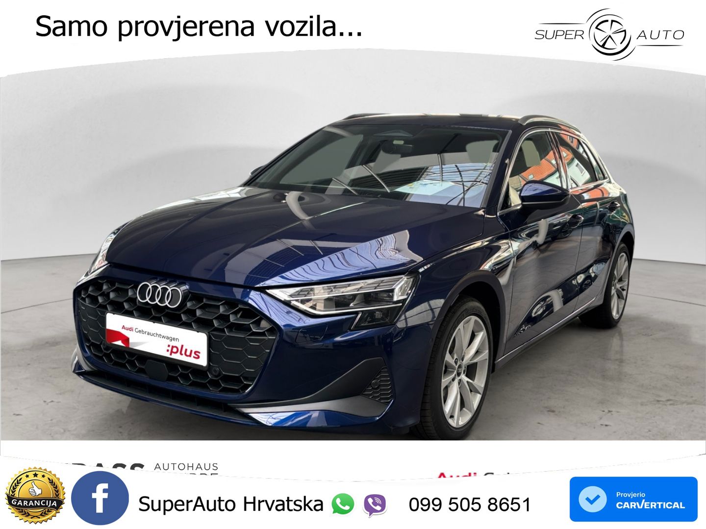 Audi A3 Sportback 30 TFSI (116 KS) Mild Hybrid S tronic LED+GR SJED+ACC