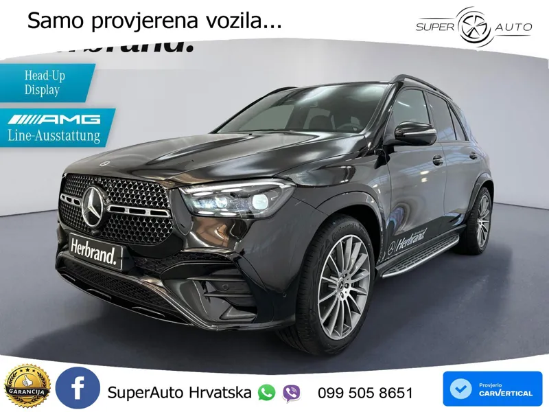 Mercedes GLE 450d (367 KS) EQ Boost 4MATIC 9G-TRONIC ACC+HEAD+4xGR SJED+360+PANO