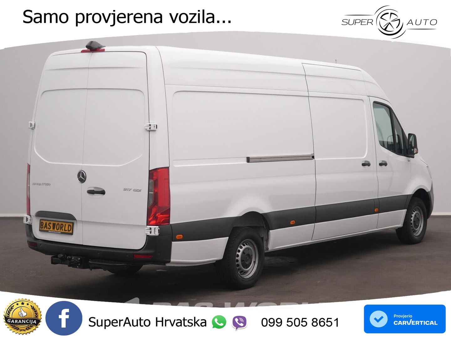 Mercedes-Benz Sprinter 317 CDI Automaat L3H2 AC/Climate 3,5t T 170 KS
