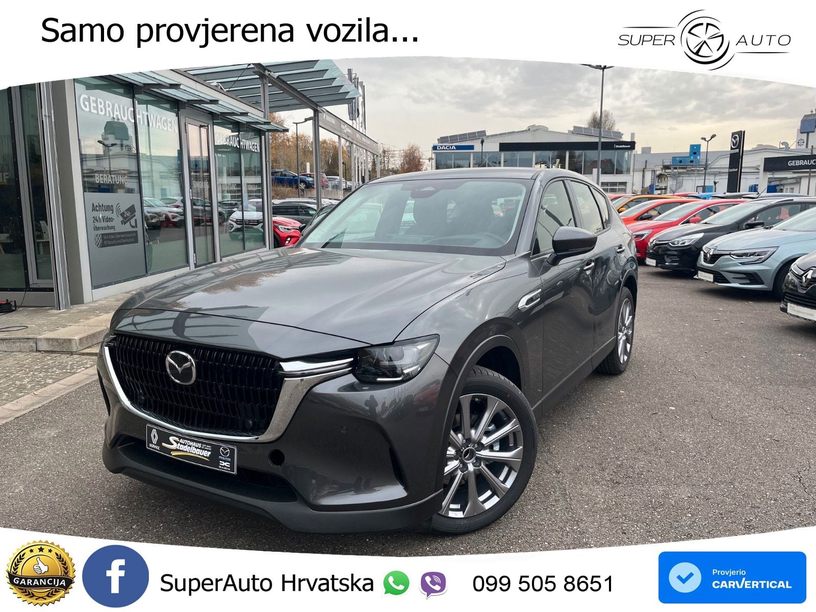 Mazda CX-60 3.3 e-Skyactiv D (200 KS) Automatic