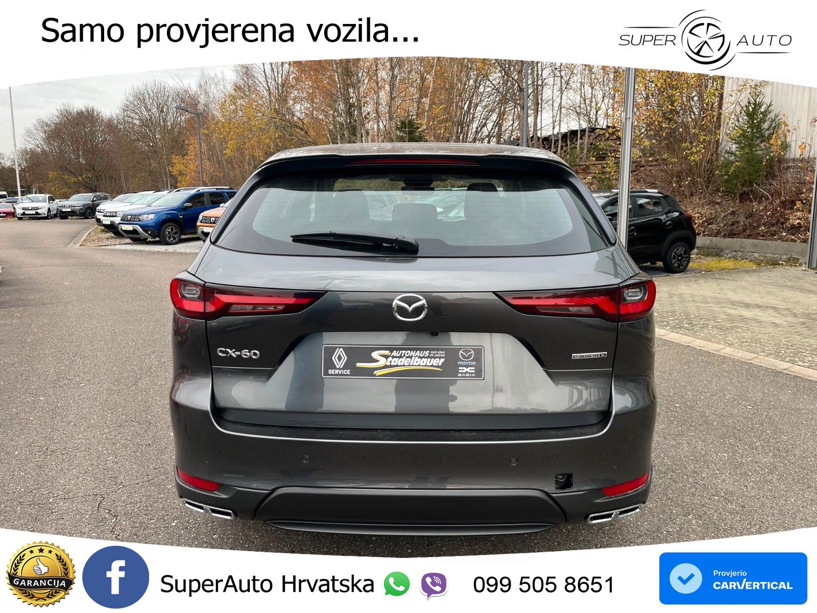 Mazda CX-60 3.3 e-Skyactiv D (200 KS) Automatic