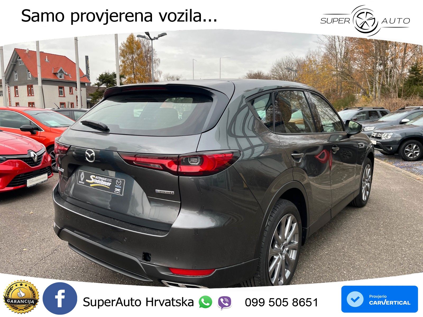 Mazda CX-60 3.3 e-Skyactiv D (200 KS) Automatic