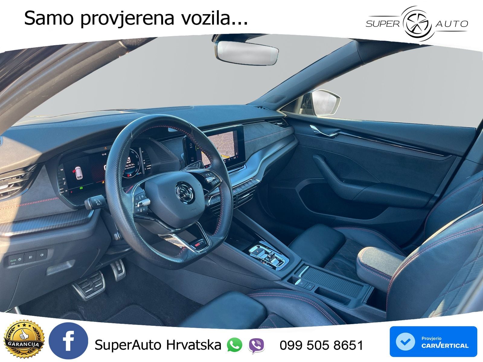 Škoda Octavia Combi RS 2.0 TDI (200 KS) DSG MATRIX+GR SJED+KAM