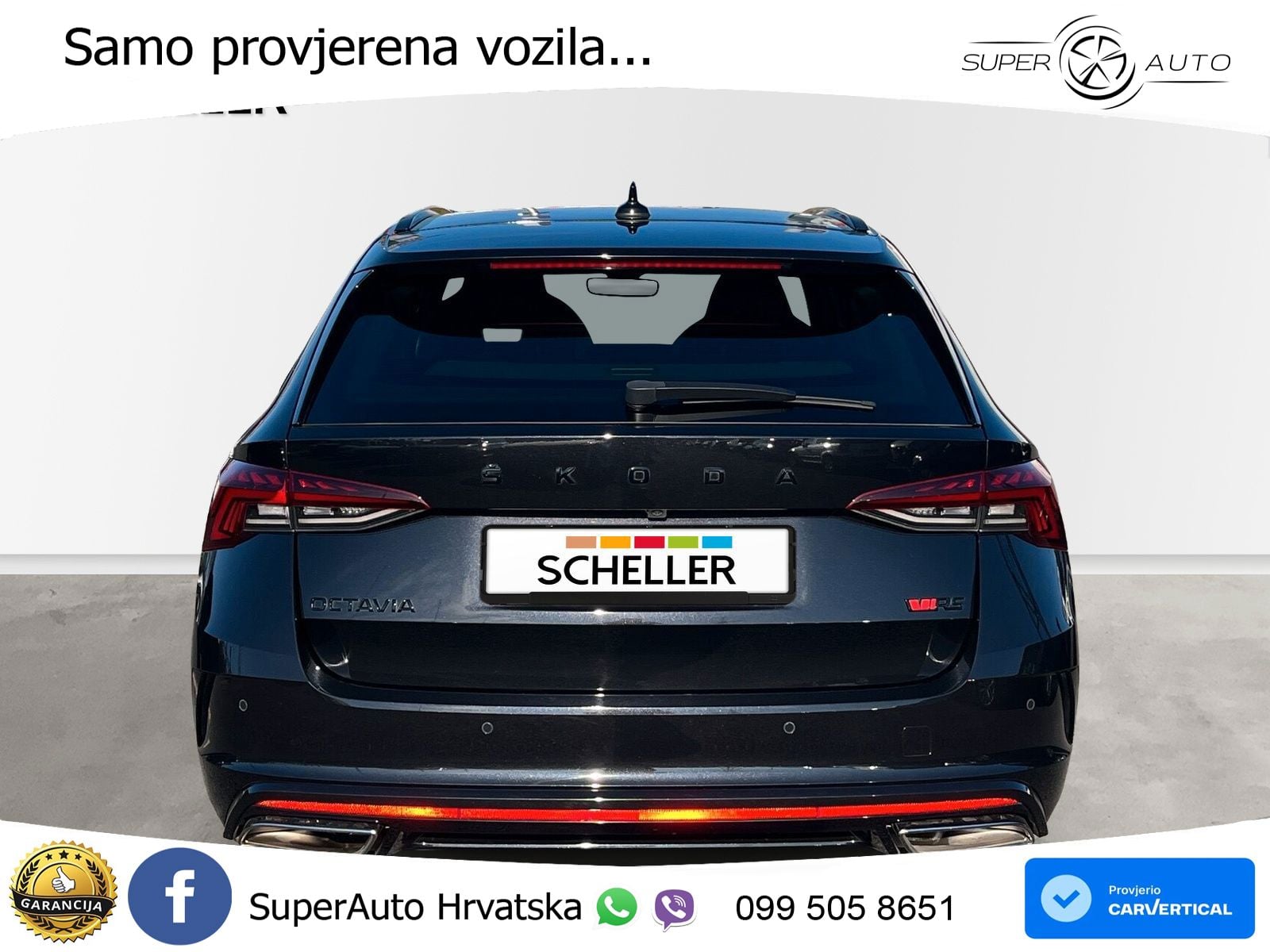 Škoda Octavia Combi RS 2.0 TDI (200 KS) DSG MATRIX+GR SJED+KAM
