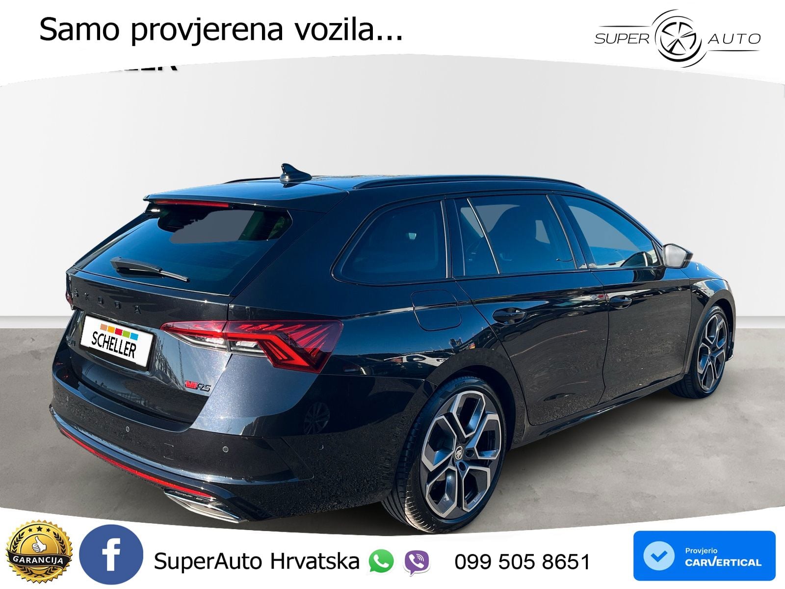 Škoda Octavia Combi RS 2.0 TDI (200 KS) DSG MATRIX+GR SJED+KAM