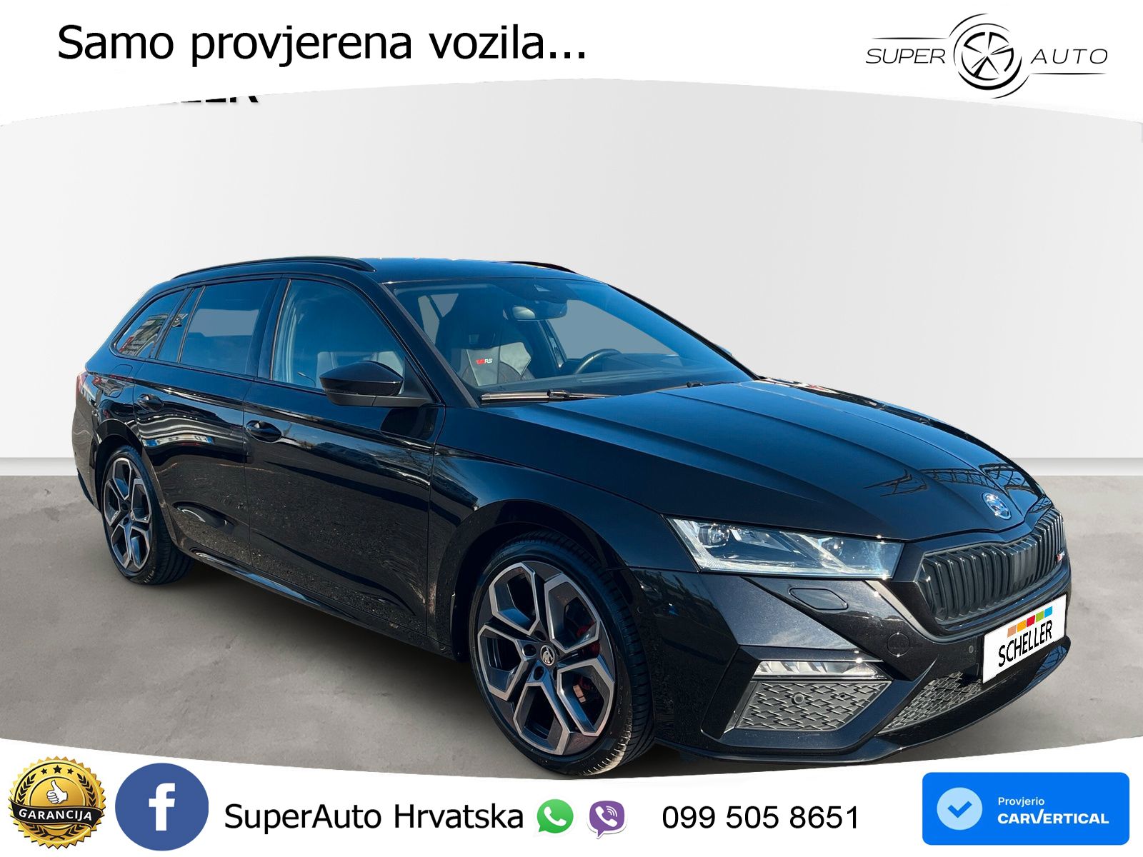 Škoda Octavia Combi RS 2.0 TDI (200 KS) DSG MATRIX+GR SJED+KAM