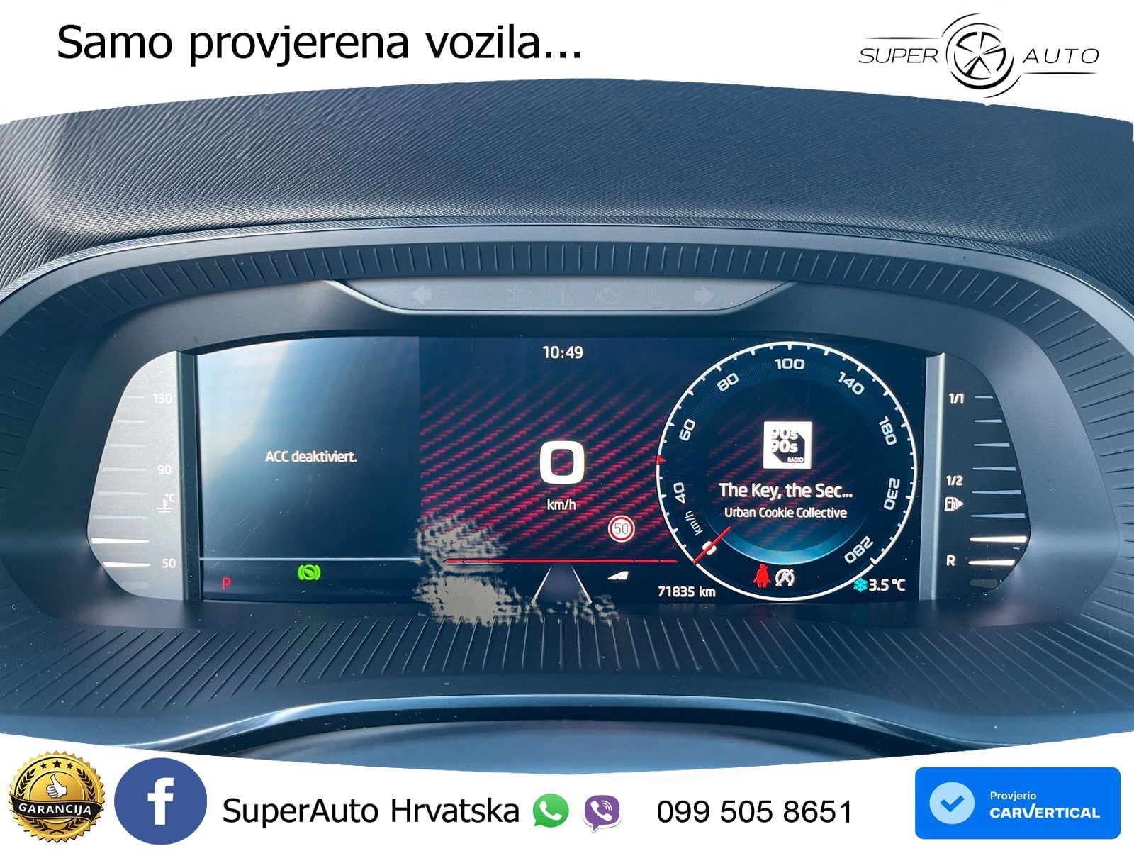 Škoda Octavia Combi RS 2.0 TDI (200 KS) DSG MATRIX+GR SJED+KAM