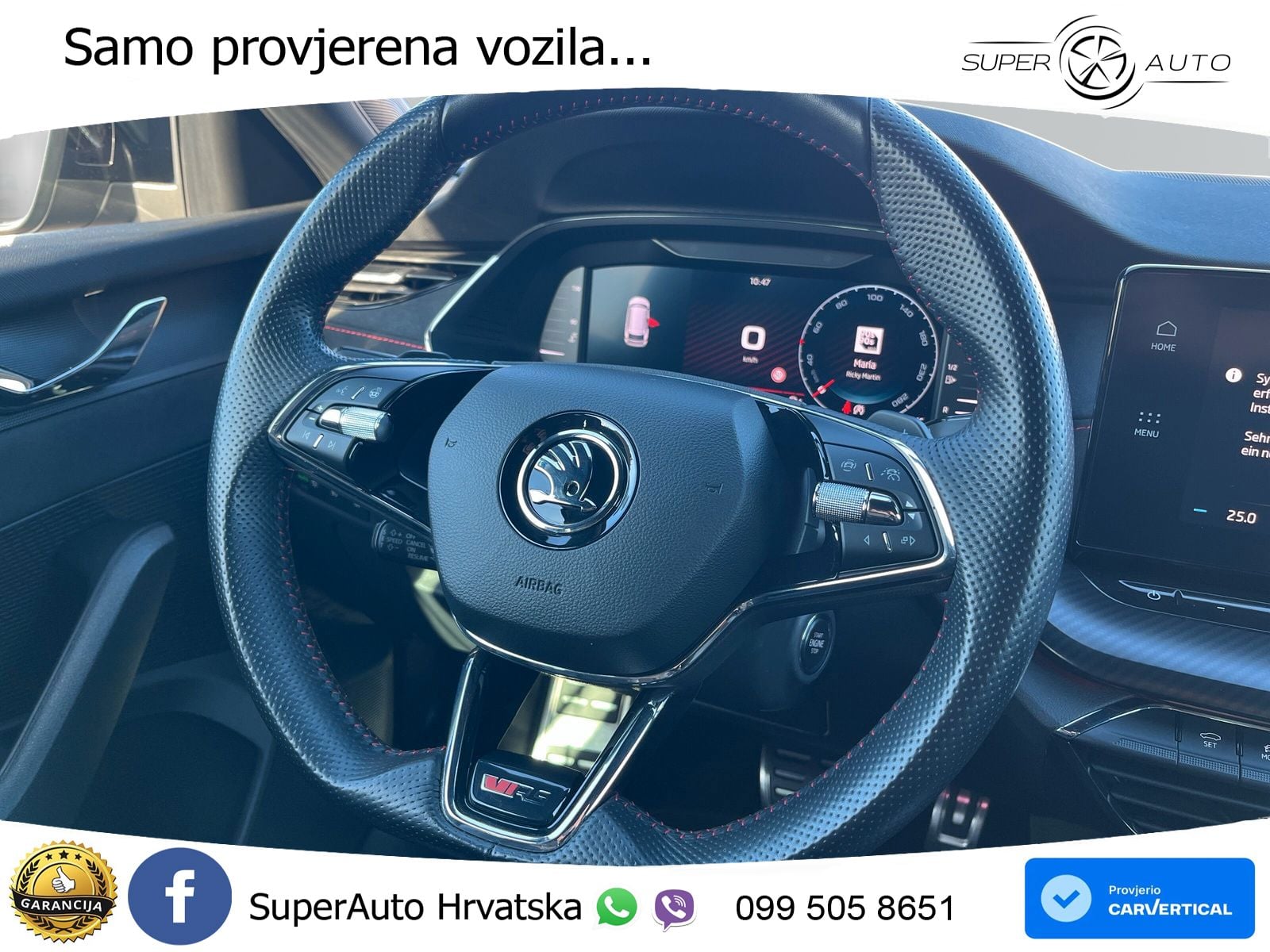 Škoda Octavia Combi RS 2.0 TDI (200 KS) DSG MATRIX+GR SJED+KAM