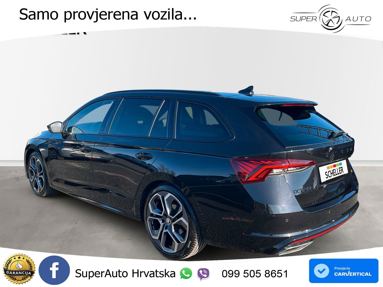 Škoda Octavia Combi RS 2.0 TDI (200 KS) DSG MATRIX+GR SJED+KAM