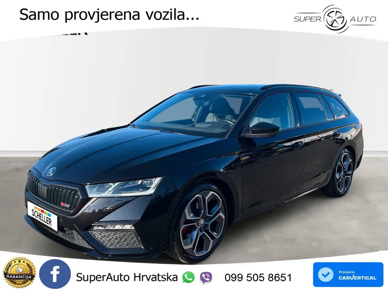 Škoda Octavia Combi RS 2.0 TDI (200 KS) DSG MATRIX+GR SJED+KAM