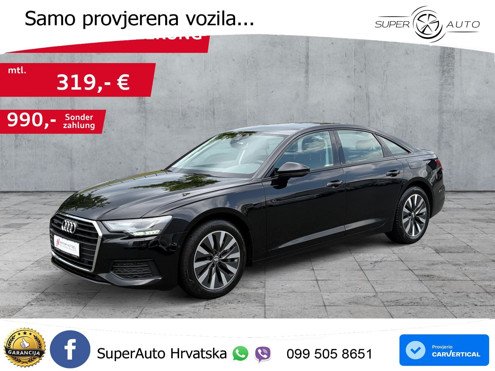 Audi A6 50 TFSIe (299 KS) quattro ultra S tronic