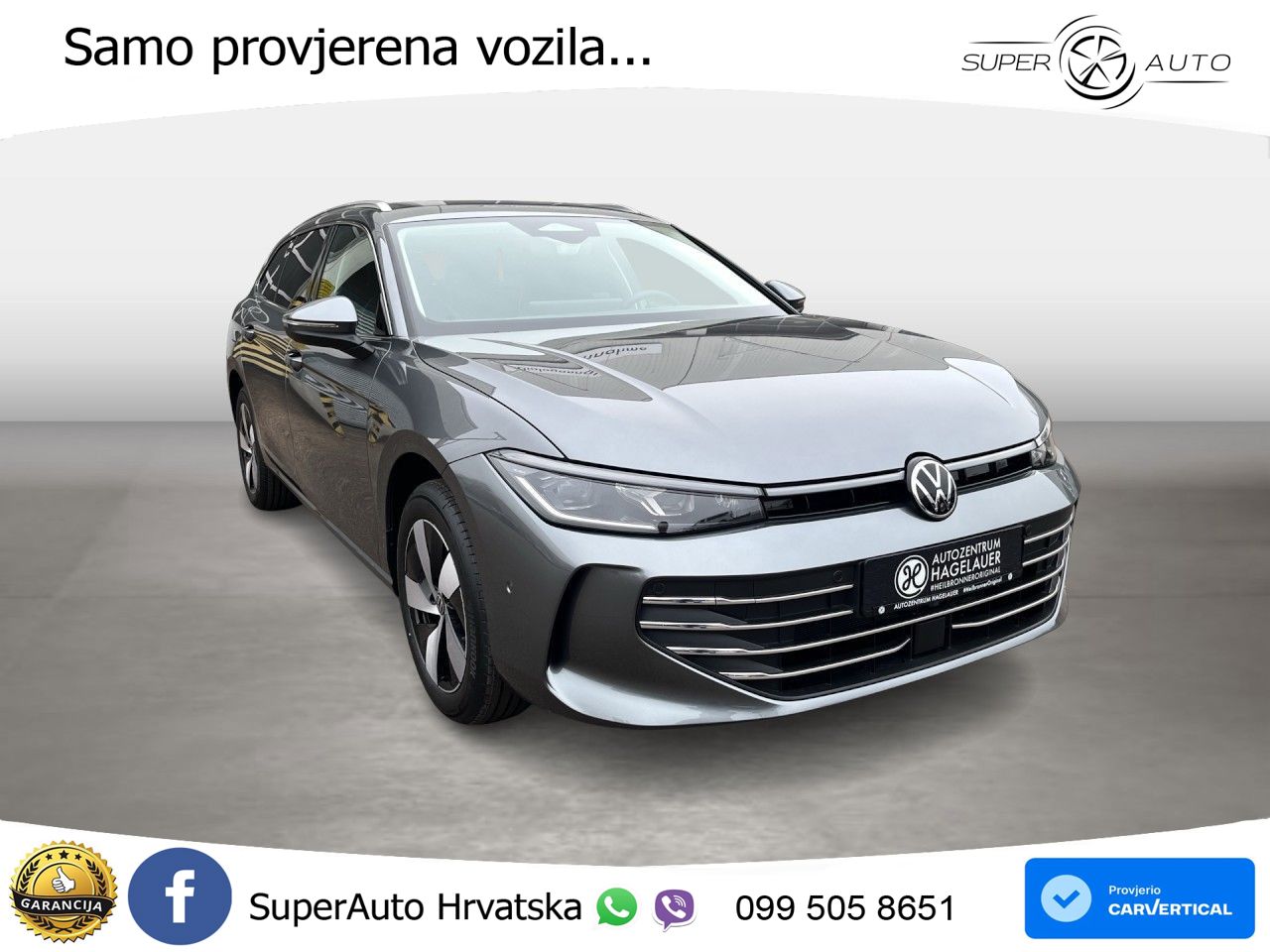Volkswagen Passat Variant 1.5 eTSI (150 KS) DSG Business LED+GR SJED+ACC