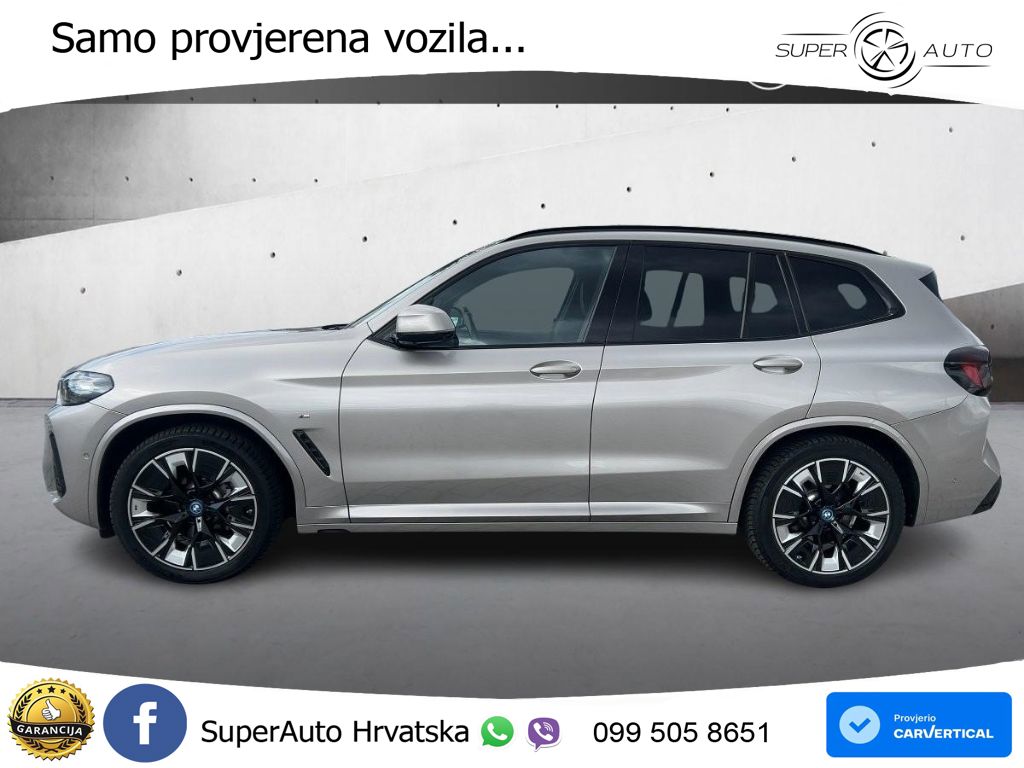 BMW iX3 80 kWh (286 KS) M Sport LED+GR SJED+ACC