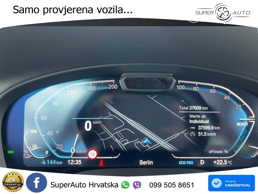 BMW iX3 80 kWh (286 KS) M Sport LED+GR SJED+ACC